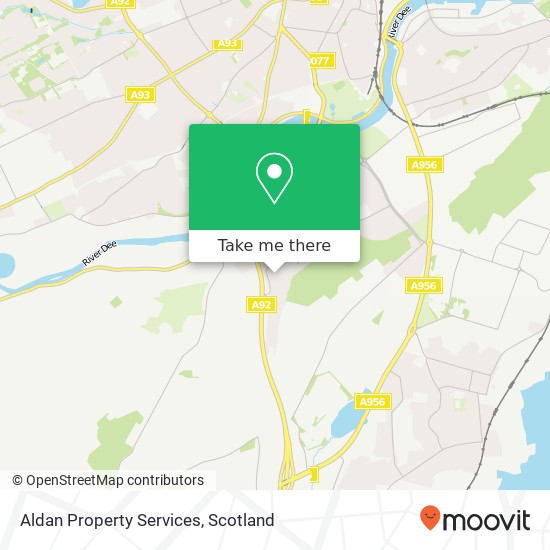 Aldan Property Services map