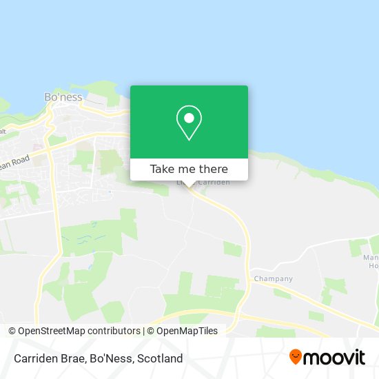 Carriden Brae, Bo'Ness map