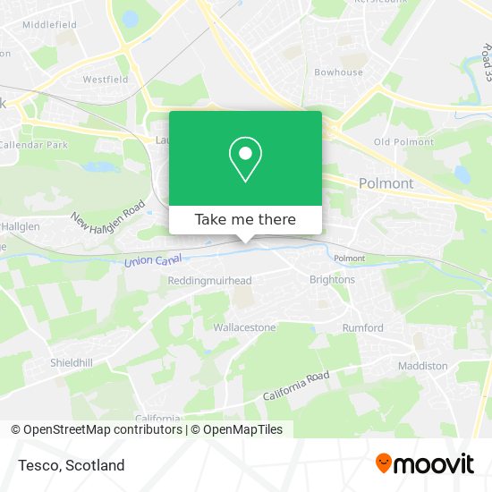 Tesco map