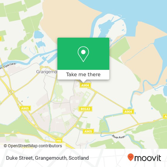 Duke Street, Grangemouth map