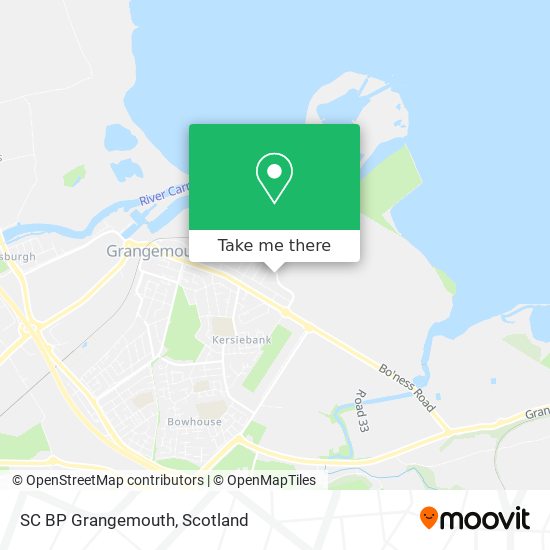 SC BP Grangemouth map