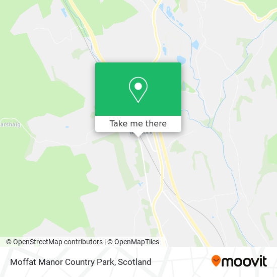 Moffat Manor Country Park map