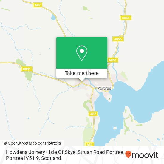 Howdens Joinery - Isle Of Skye, Struan Road Portree Portree IV51 9 map