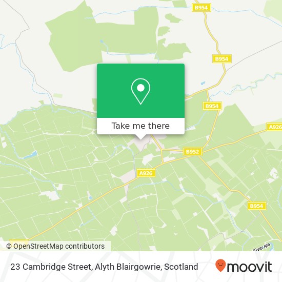 23 Cambridge Street, Alyth Blairgowrie map