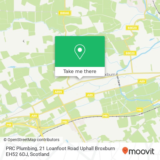 PRC Plumbing, 21 Loanfoot Road Uphall Broxburn EH52 6DJ map