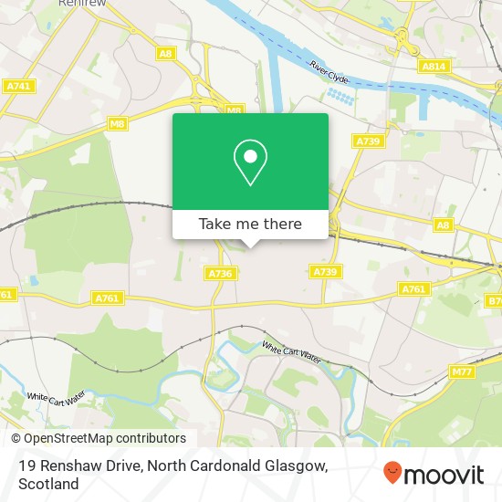 19 Renshaw Drive, North Cardonald Glasgow map