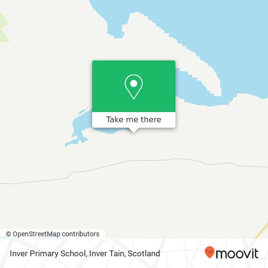 Inver Primary School, Inver Tain map