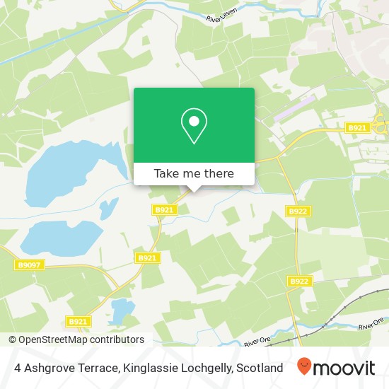 4 Ashgrove Terrace, Kinglassie Lochgelly map