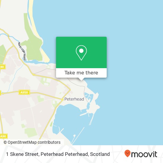 1 Skene Street, Peterhead Peterhead map