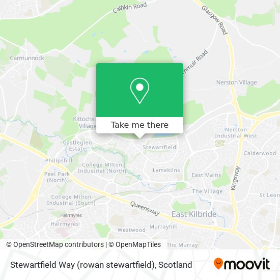 Stewartfield Way (rowan stewartfield) map