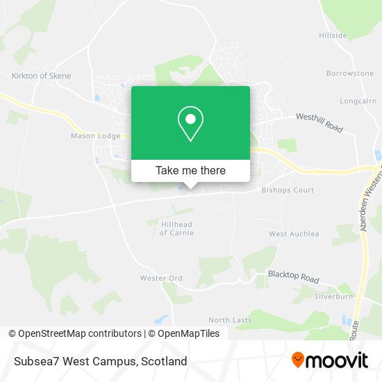 Subsea7 West Campus map