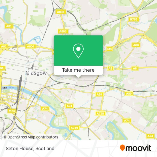 Seton House map