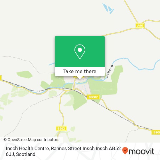 Insch Health Centre, Rannes Street Insch Insch AB52 6JJ map