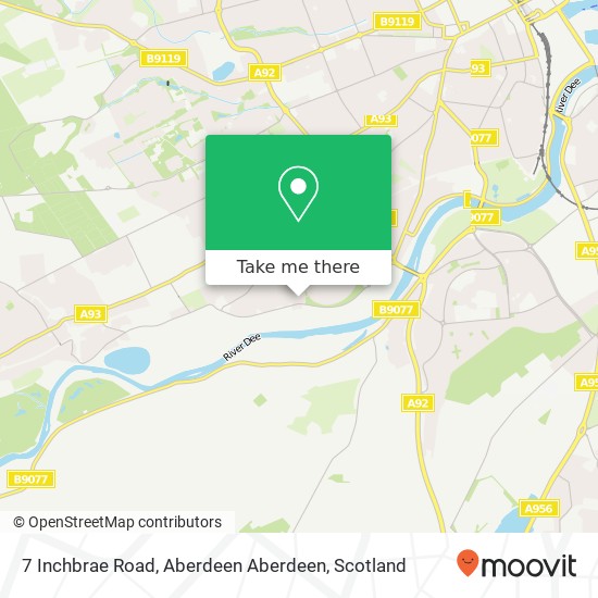 7 Inchbrae Road, Aberdeen Aberdeen map