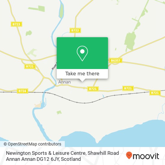 Newington Sports & Leisure Centre, Shawhill Road Annan Annan DG12 6JY map