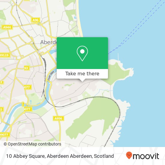 10 Abbey Square, Aberdeen Aberdeen map