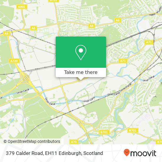 379 Calder Road, EH11 Edinburgh map