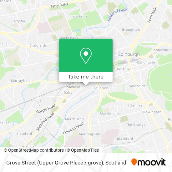 Grove Street (Upper Grove Place / grove) map