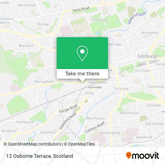 12 Osborne Terrace map