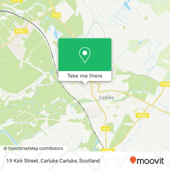 19 Kirk Street, Carluke Carluke map