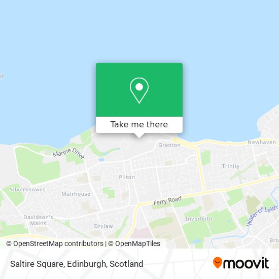 Saltire Square, Edinburgh map