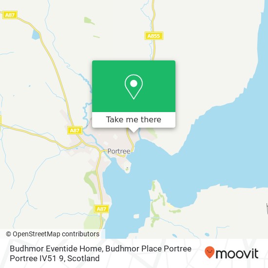 Budhmor Eventide Home, Budhmor Place Portree Portree IV51 9 map