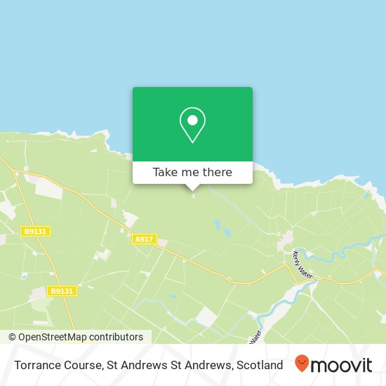 Torrance Course, St Andrews St Andrews map