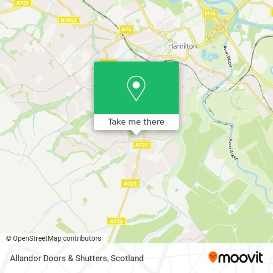 Allandor Doors & Shutters map