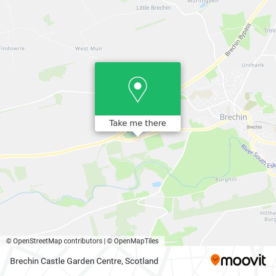 Brechin Castle Garden Centre map