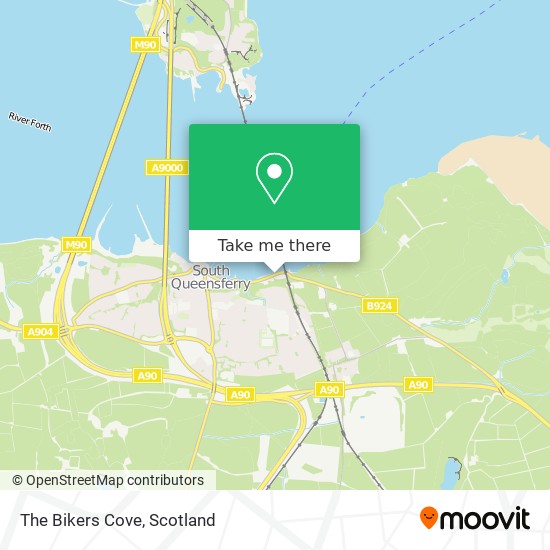 The Bikers Cove map