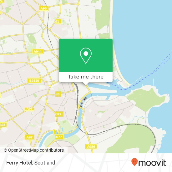 Ferry Hotel map