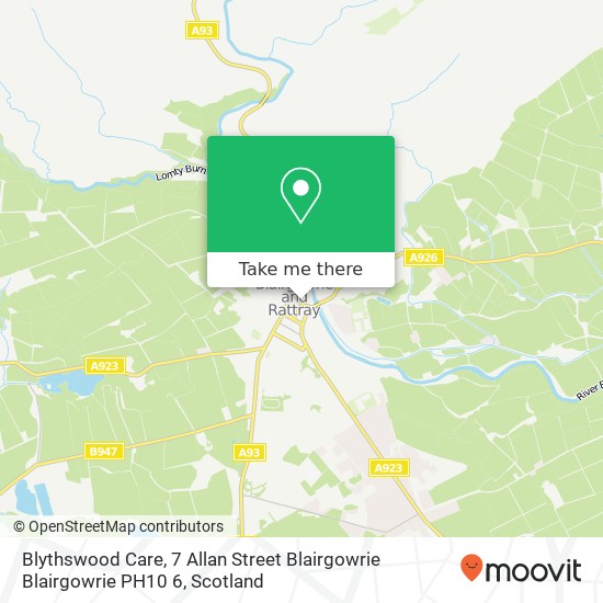 Blythswood Care, 7 Allan Street Blairgowrie Blairgowrie PH10 6 map