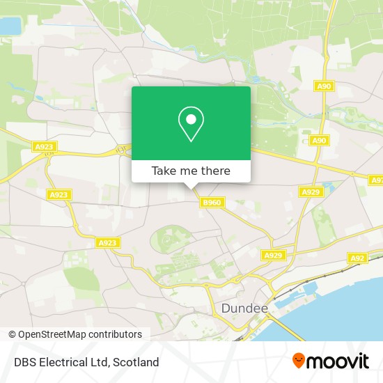 DBS Electrical Ltd map