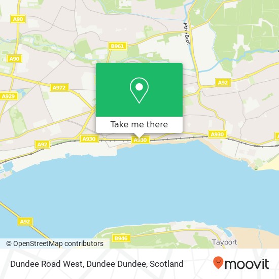 Dundee Road West, Dundee Dundee map