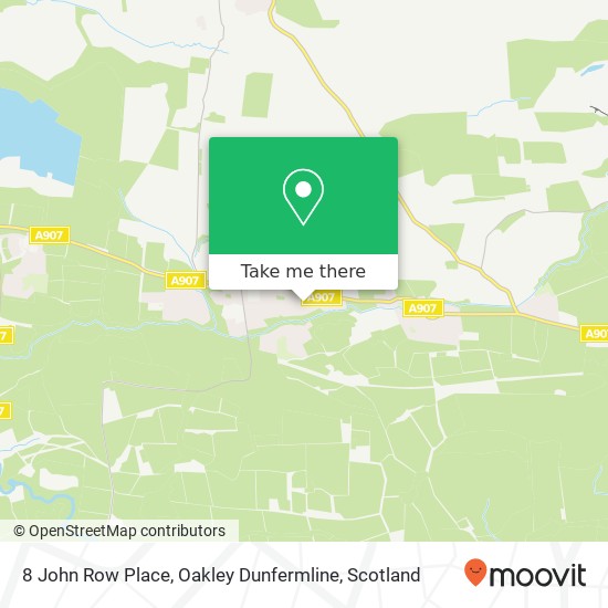 8 John Row Place, Oakley Dunfermline map
