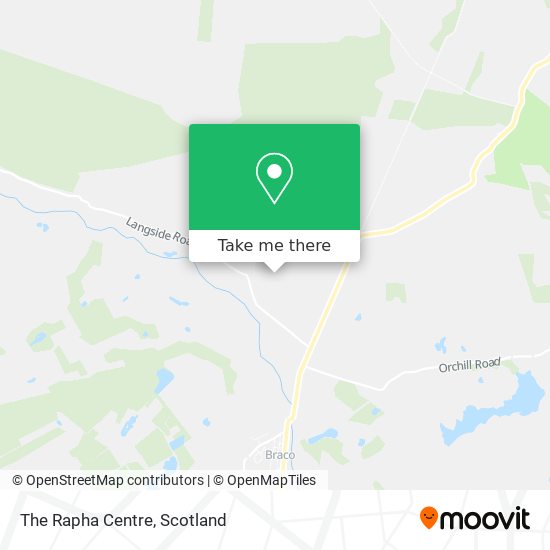 The Rapha Centre map