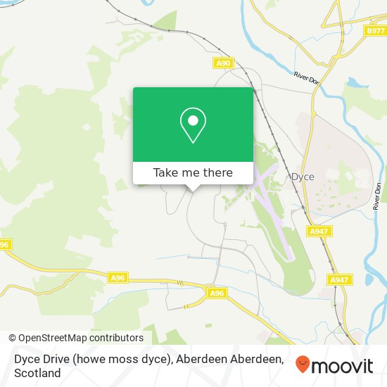 Dyce Drive (howe moss dyce), Aberdeen Aberdeen map