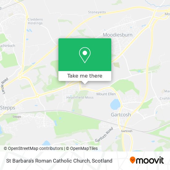 St Barbara's Roman Catholic Church map