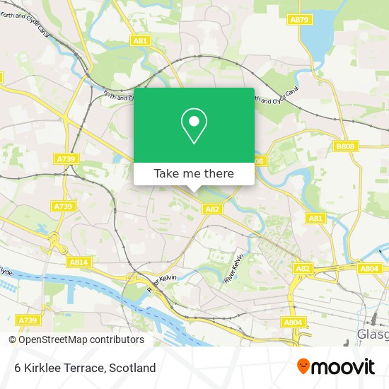 6 Kirklee Terrace map