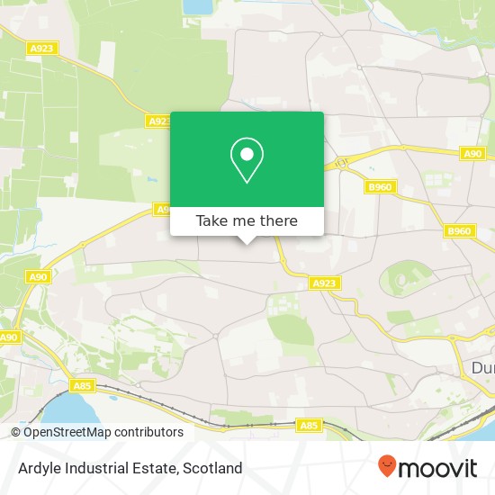 Ardyle Industrial Estate map