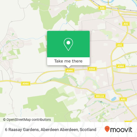 6 Raasay Gardens, Aberdeen Aberdeen map