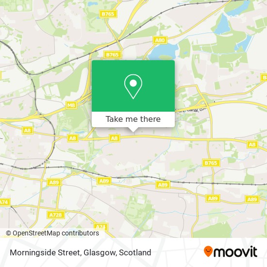 Morningside Street, Glasgow map