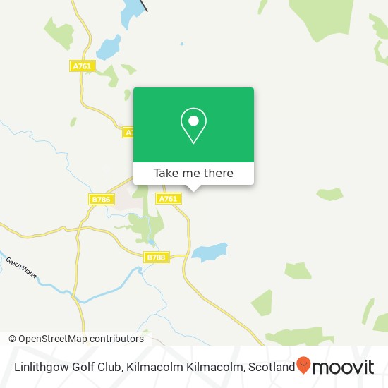 Linlithgow Golf Club, Kilmacolm Kilmacolm map