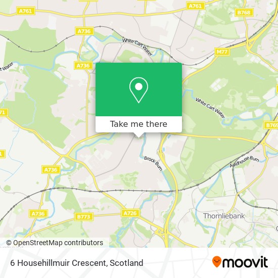 6 Househillmuir Crescent map