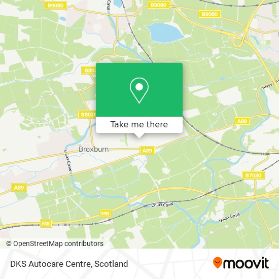 DKS Autocare Centre map