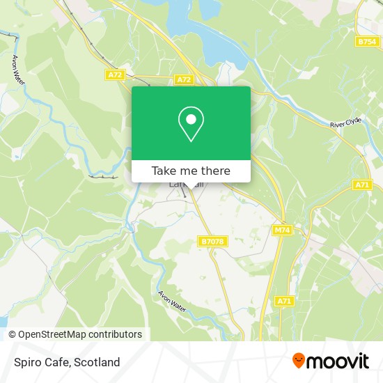Spiro Cafe map