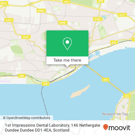 1st Impressions Dental Laboratory, 146 Nethergate Dundee Dundee DD1 4EA map