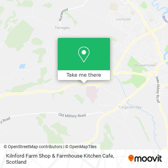 Kilnford Farm Shop & Farmhouse Kitchen Cafe map