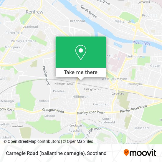 Carnegie Road (ballantine carnegie) map