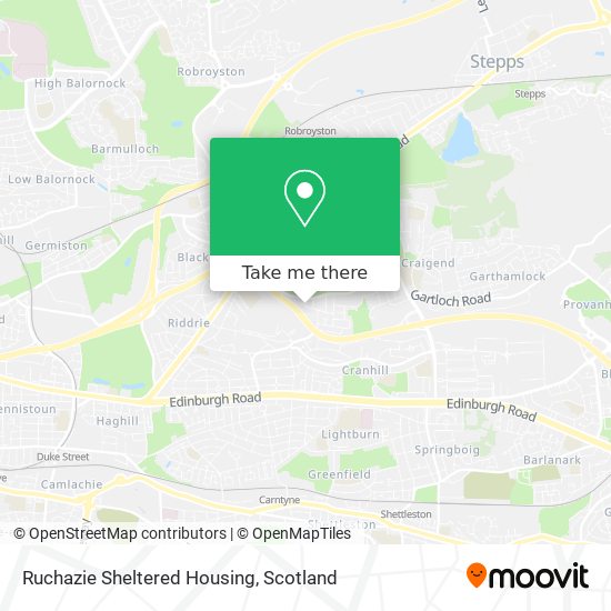 Ruchazie Sheltered Housing map